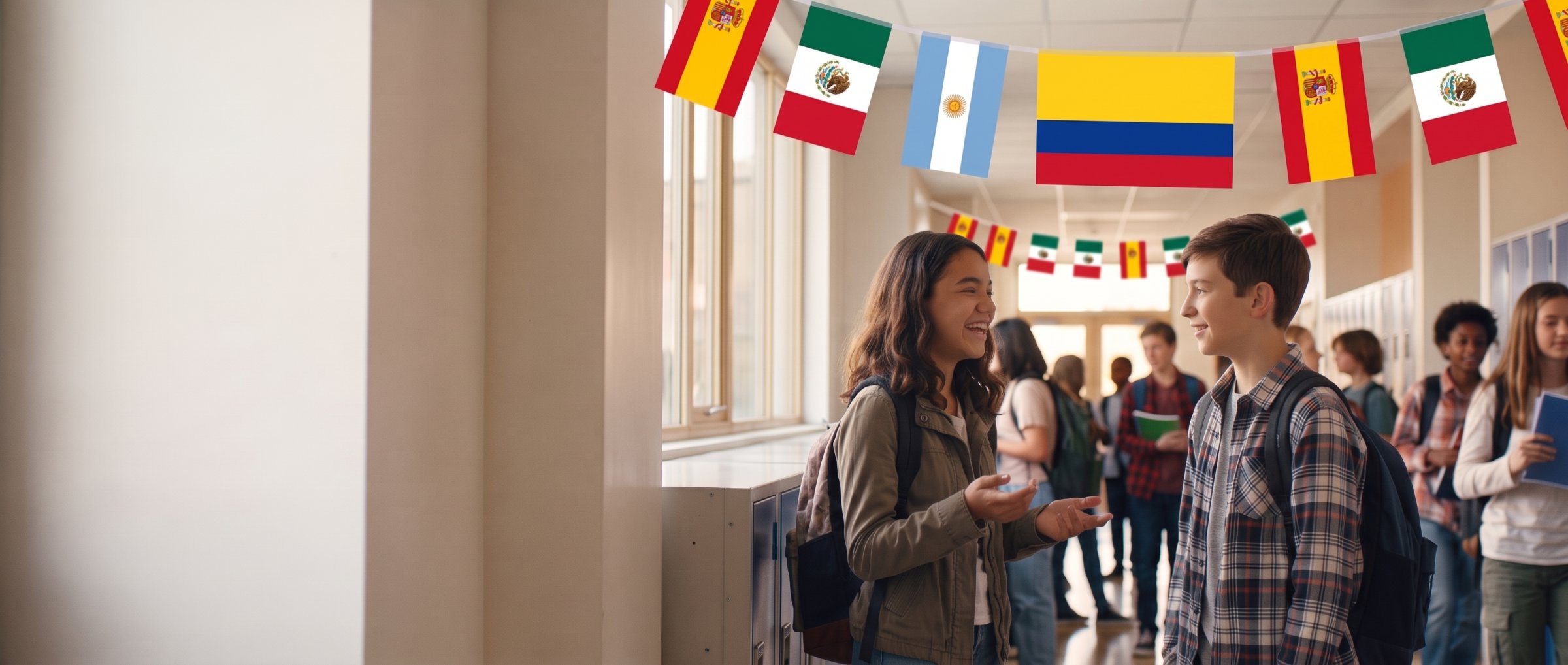 Parler espagnol au collège