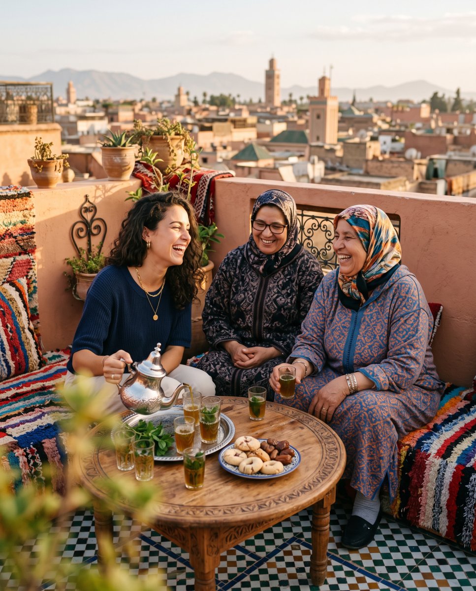 Comprendre et tenir une discussion au Maroc